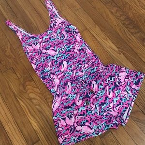 Lilly Romper. Beautiful colors! Size XS.